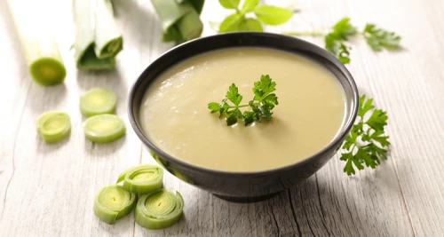 Lauchcremesuppe – cremig, würzig, fein